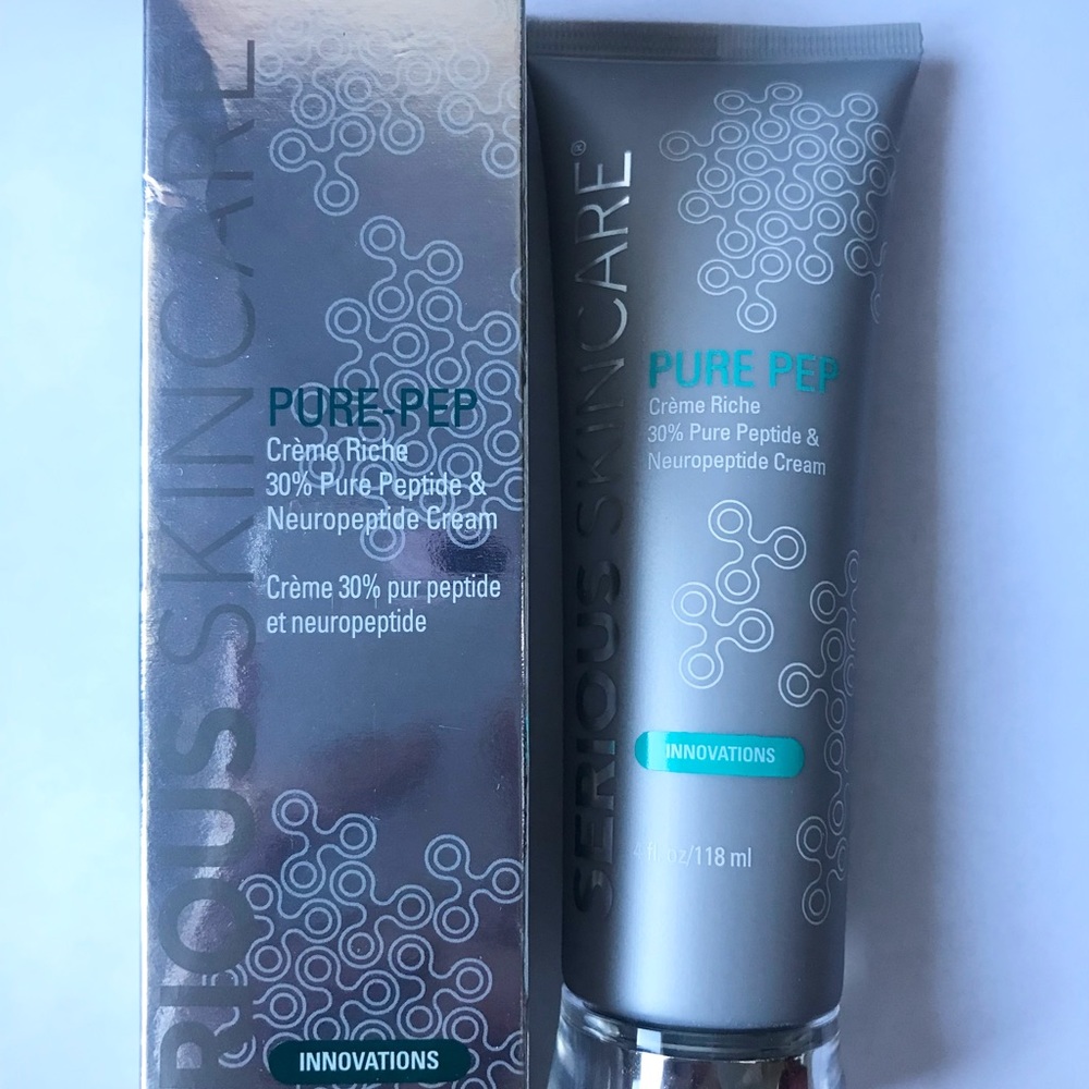 Serious Skincare Pure Pep Peptide Cream NIB